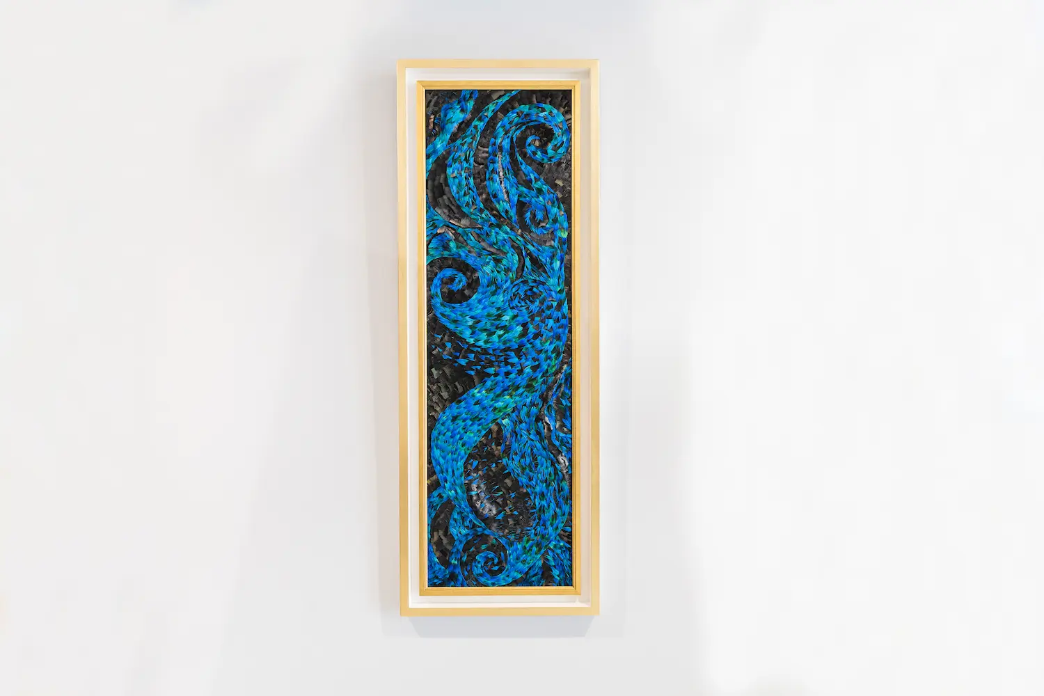 Painting: Deep Sea on a White Background